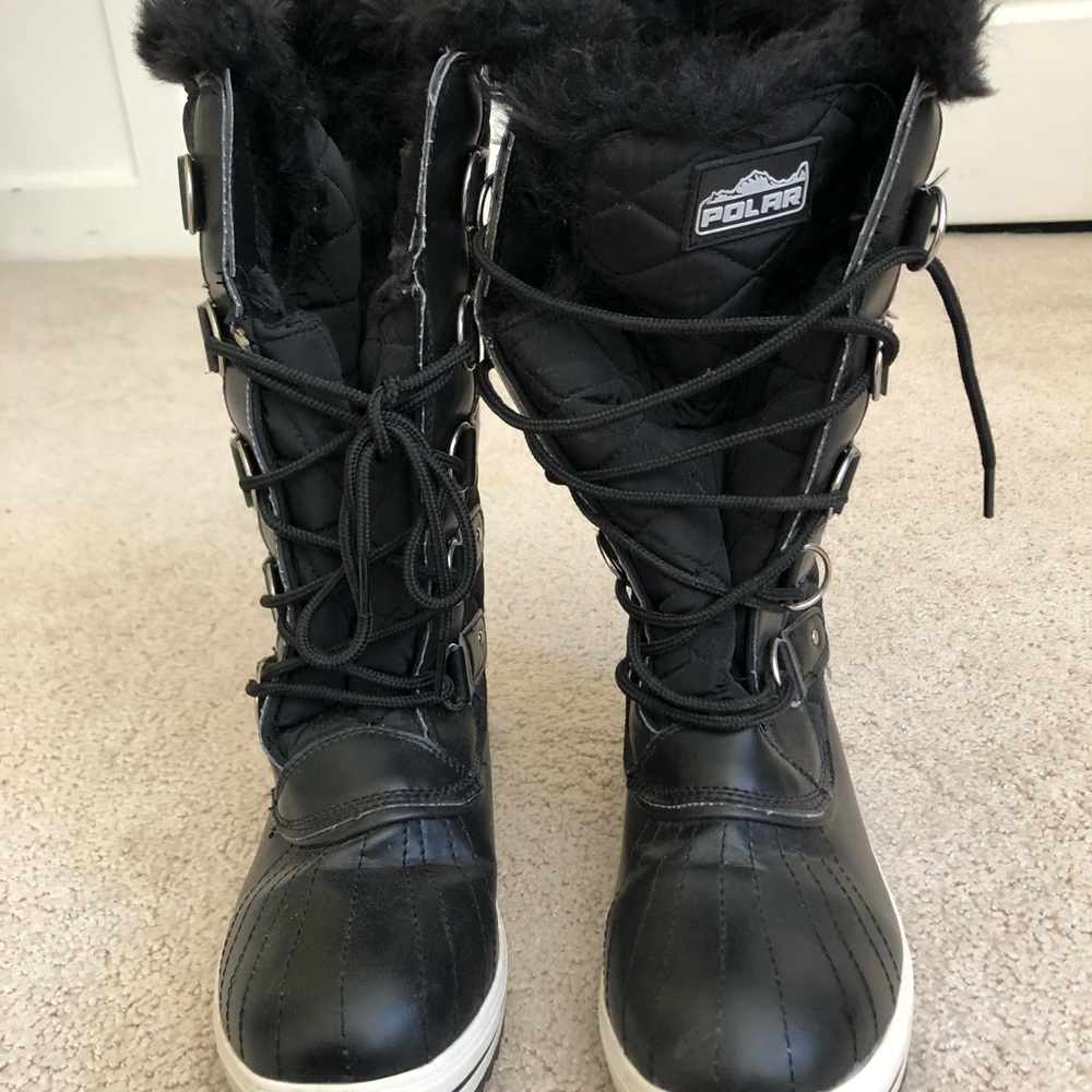 Polar winter boots. Worn once.